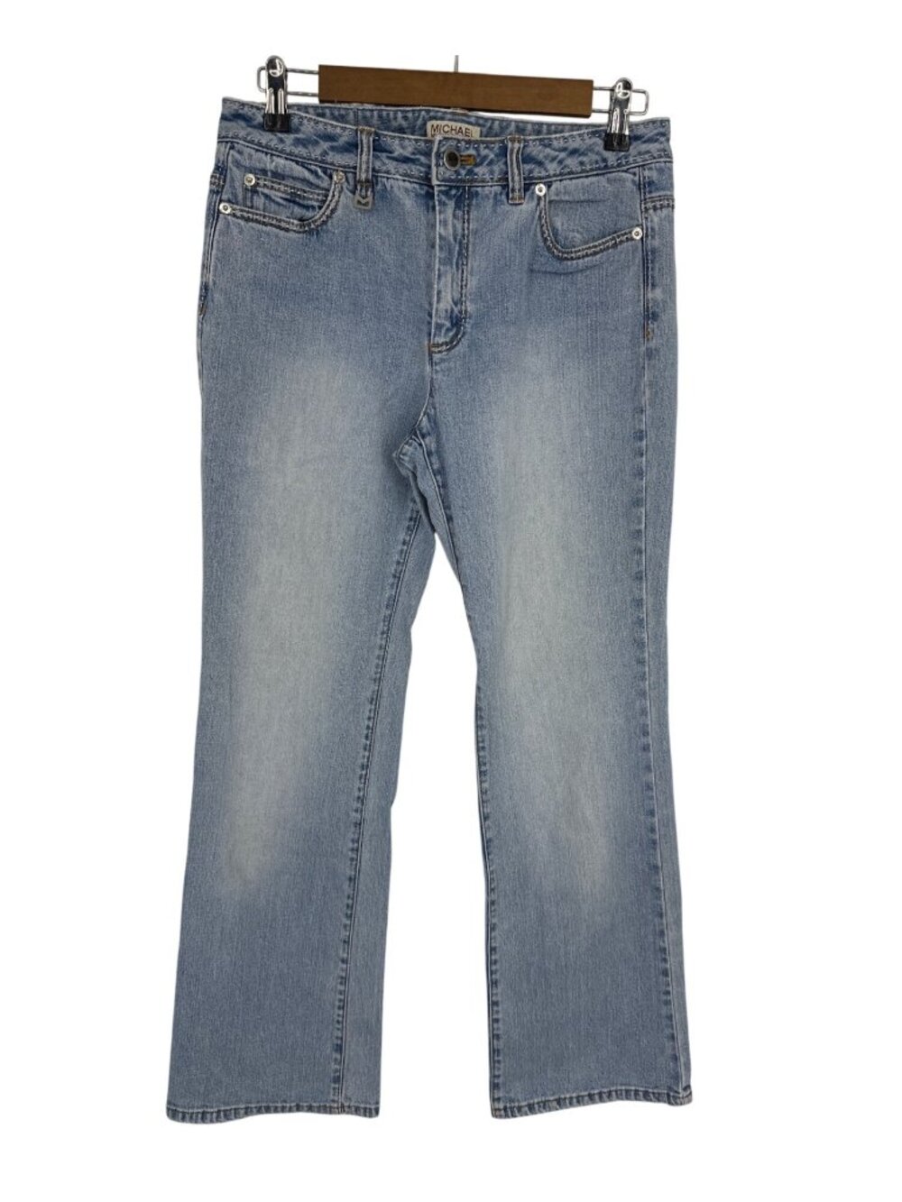 Michael Michael Kors Women's Light Wash Straight Leg  Jeans Size 8